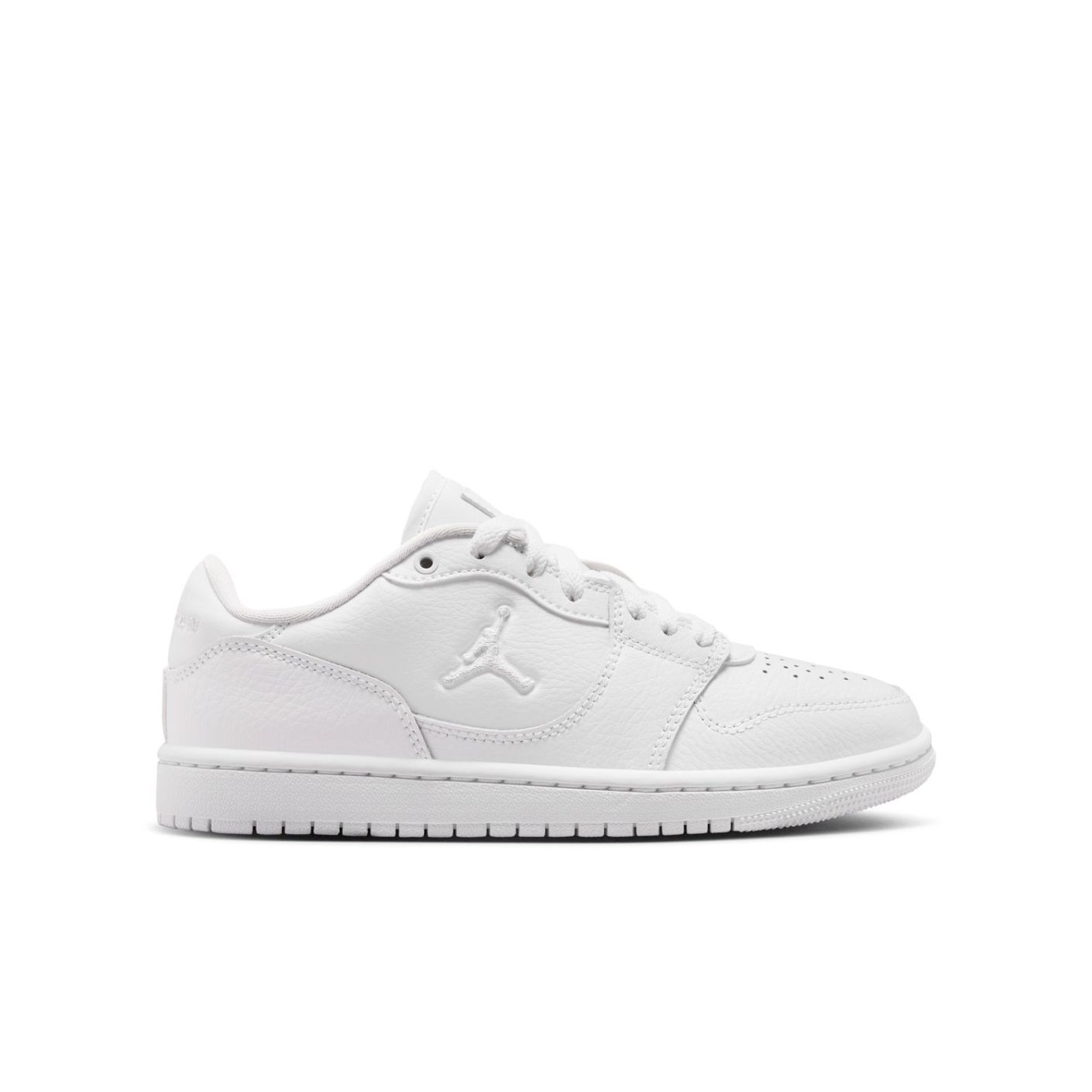 Jordan Access Court Low White/Pure Platinum for Kids