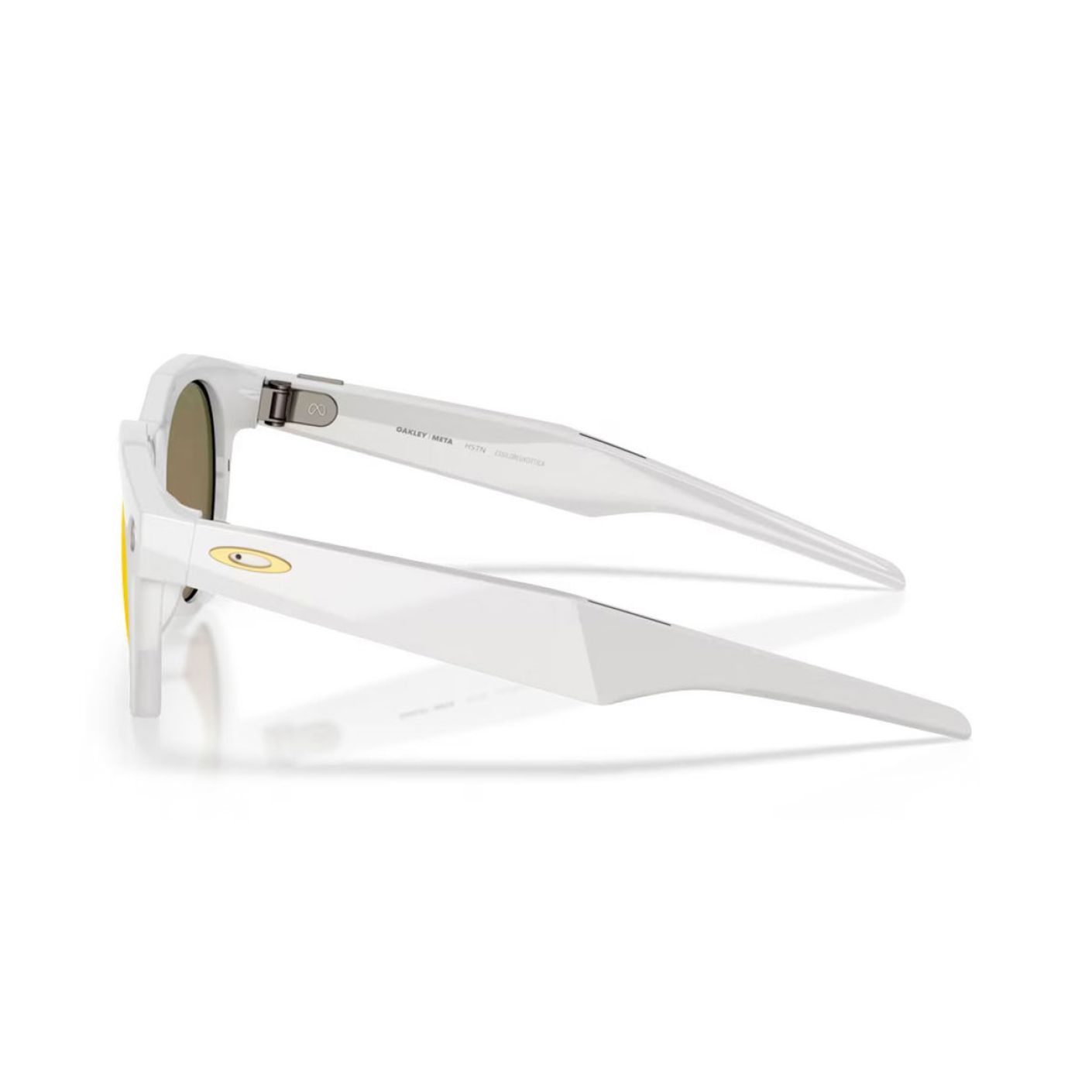 Oakley Meta Hstn Sunglasses Prizm Ruby Lens, Warm Grey Frame