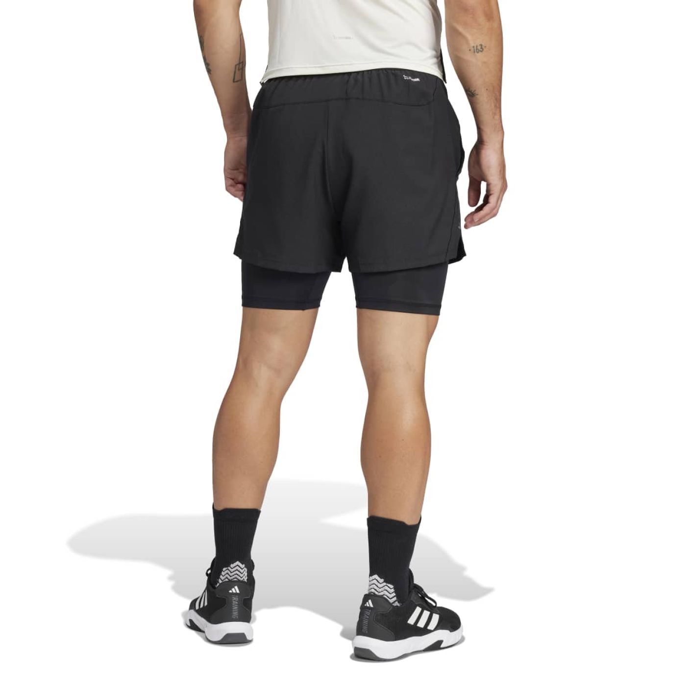 Adidas Shorts Gym+ 2 in 1 Black da Uomo