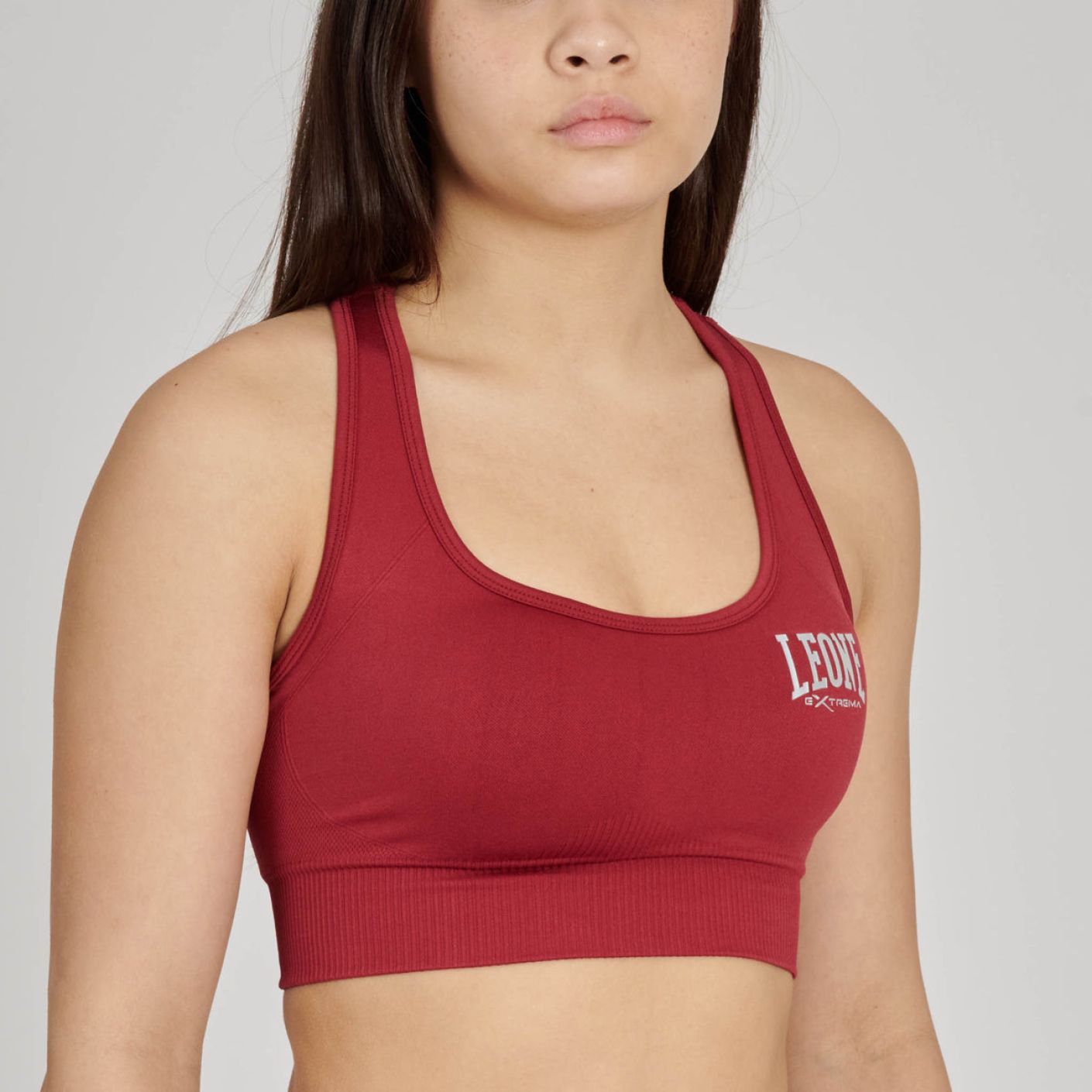 Leone Top Logo Rot für Damen