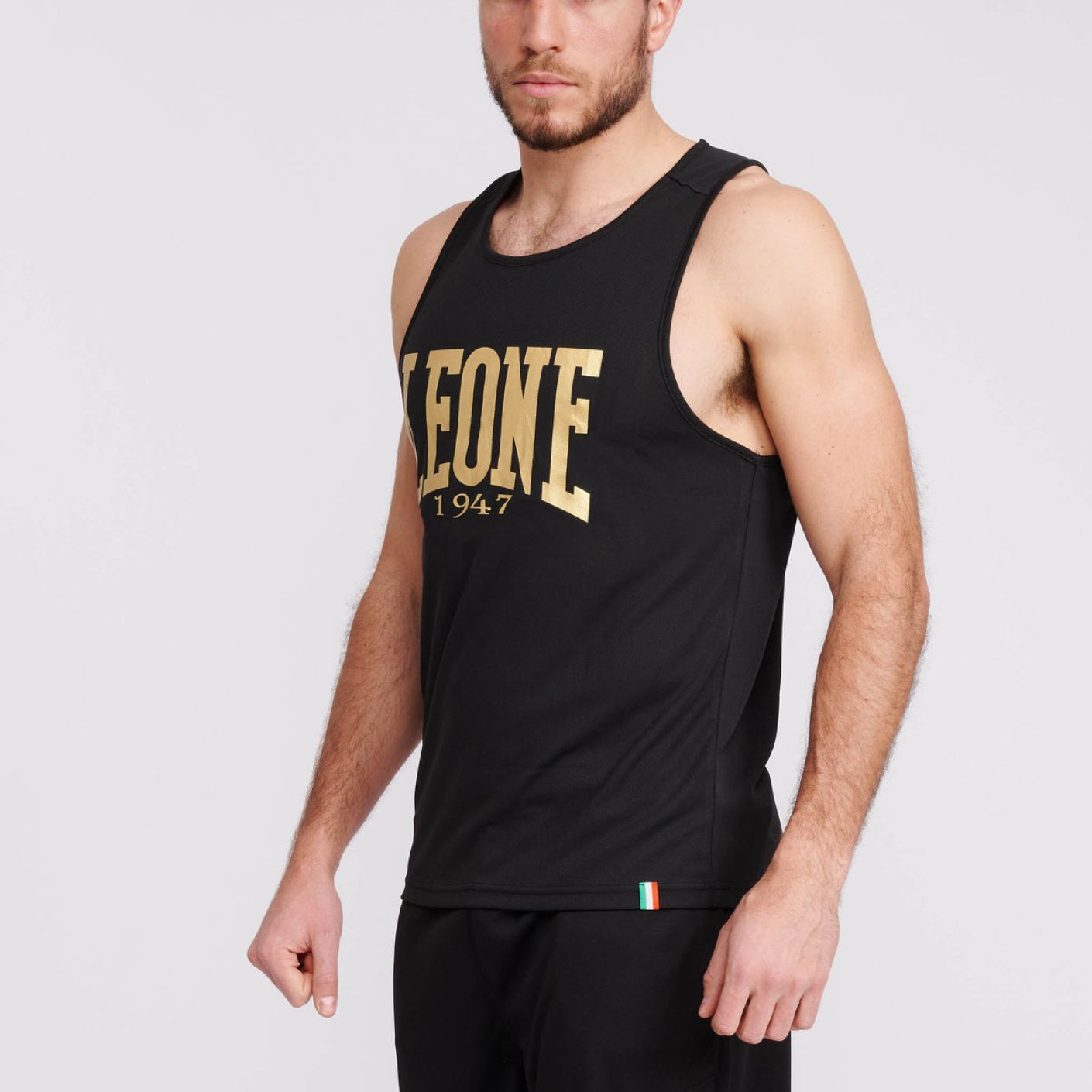 Leone Men's DNA Black Tank Top