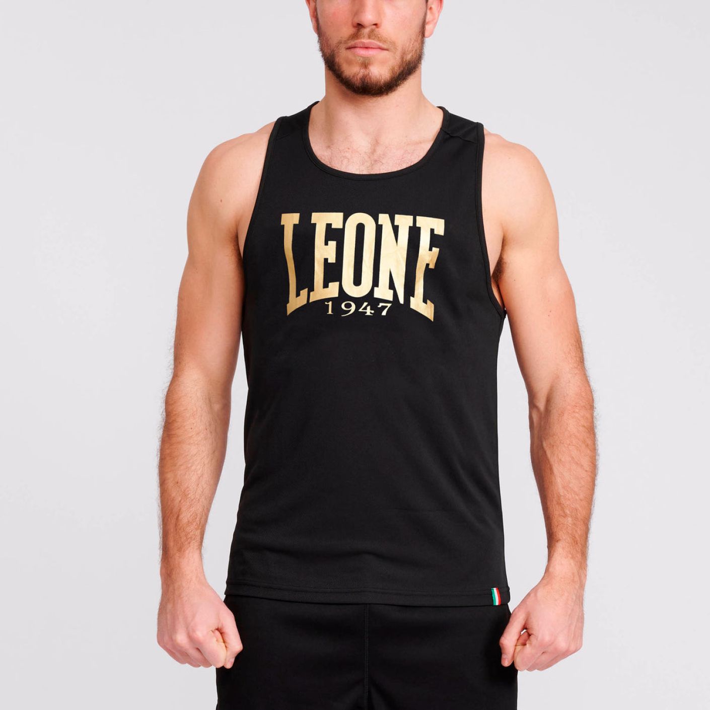 Leone Men's DNA Black Tank Top