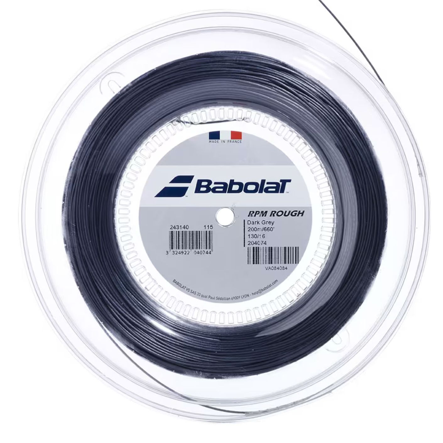 Babolat Matassa RPM Rough 200m Nero Grigio