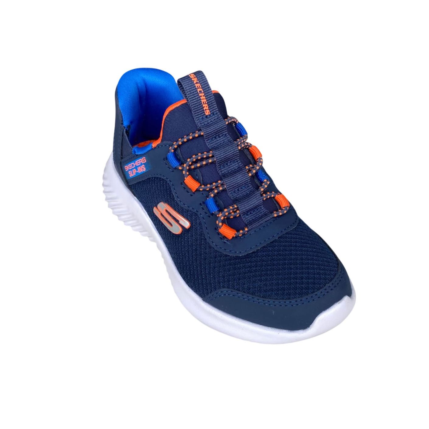 Skechers Bounder Brisk Burst Junior Blu Navy