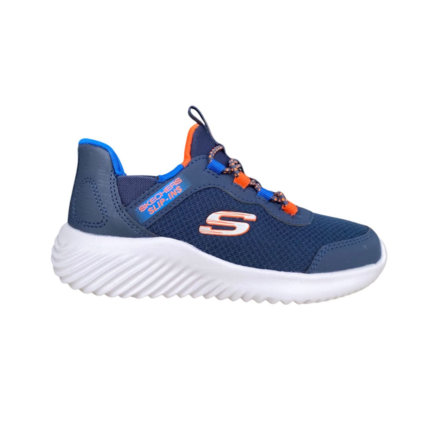 Skechers Bounder Brisk Burst Junior Blu Navy