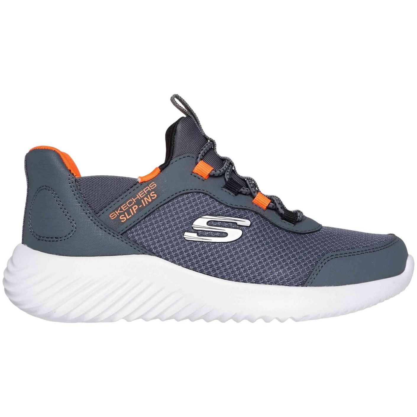 Skechers Bounder Brisk Burst Junior Grigio
