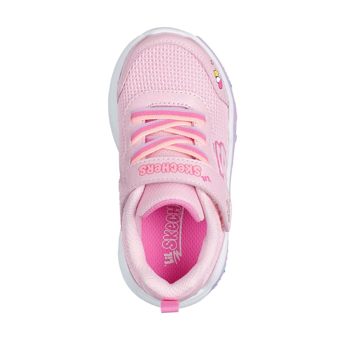 Skechers Play Scene - Fun Squad Light Pink for Girls