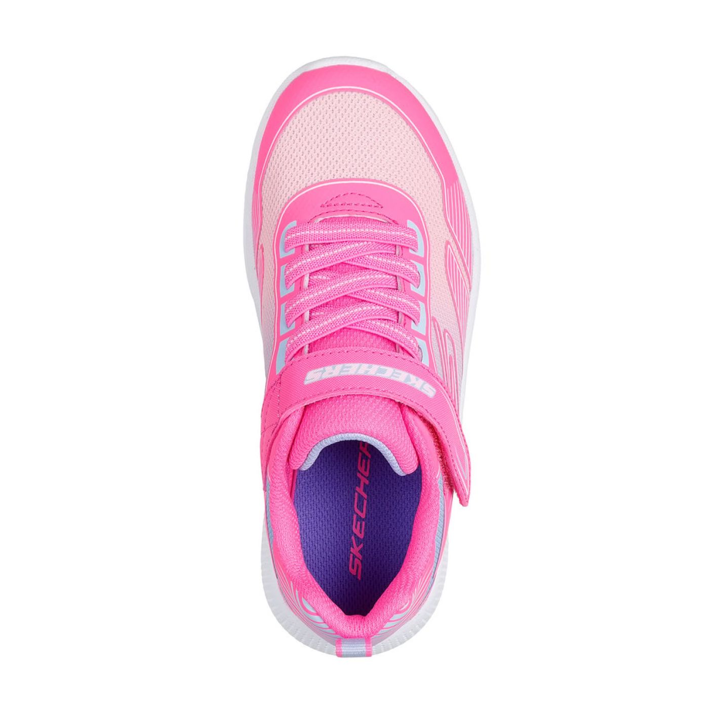 Skechers Microspec Advance - Oasis Point Fluo Pink/Multicolor for Girls