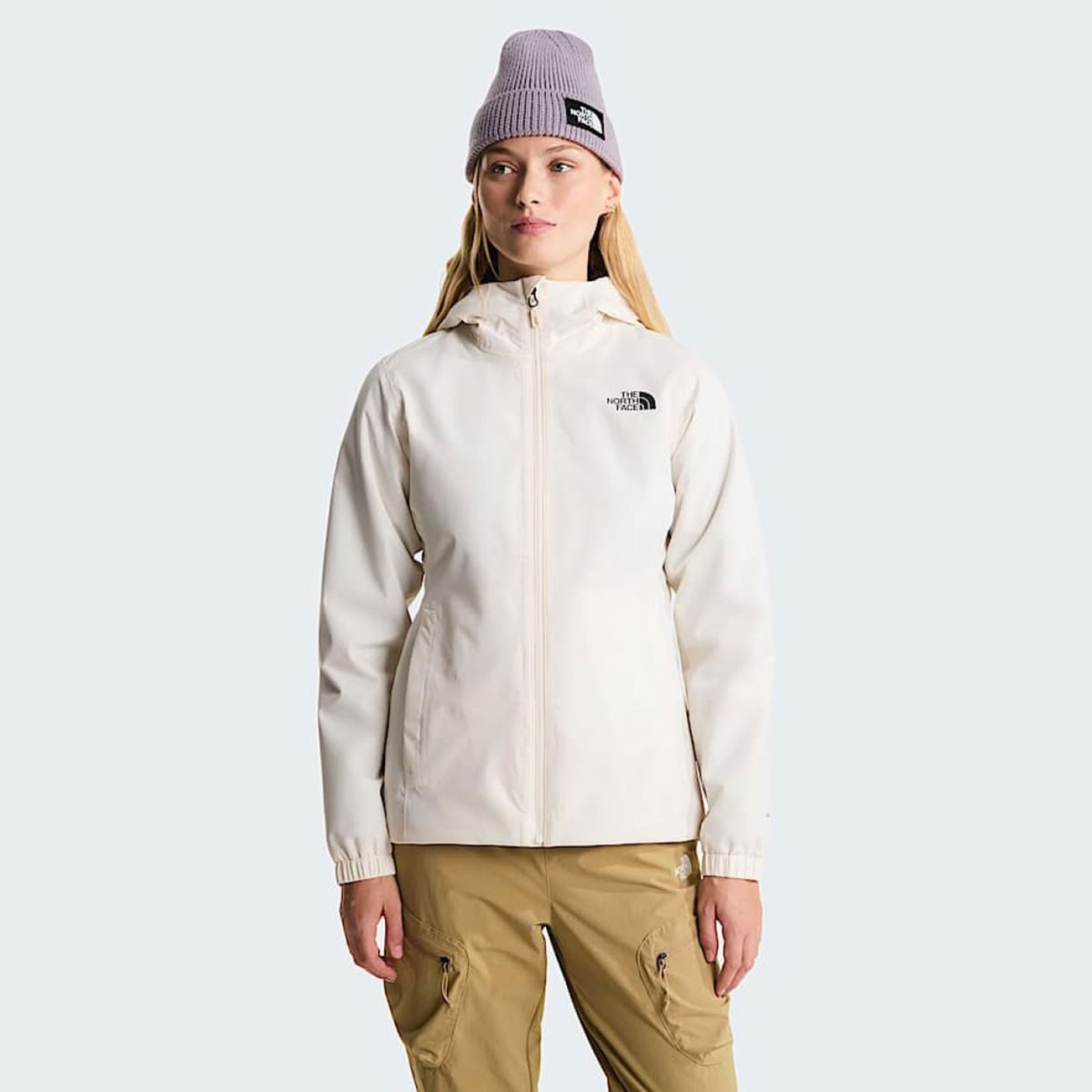 The North Face Giacca Quest DryVent White Dune da Donna