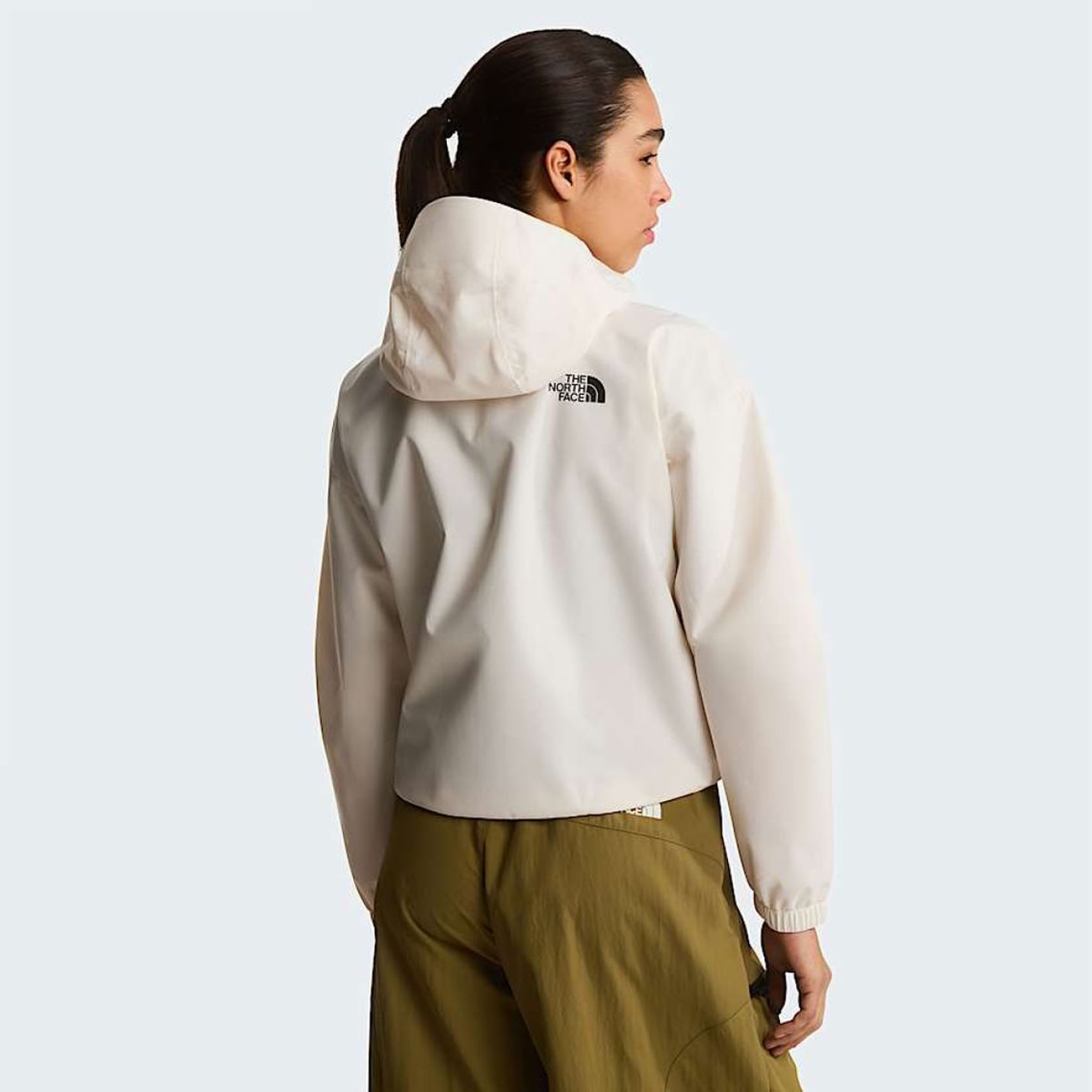 The North Face Giacca Crop Quest DryVent White Dune da Donna