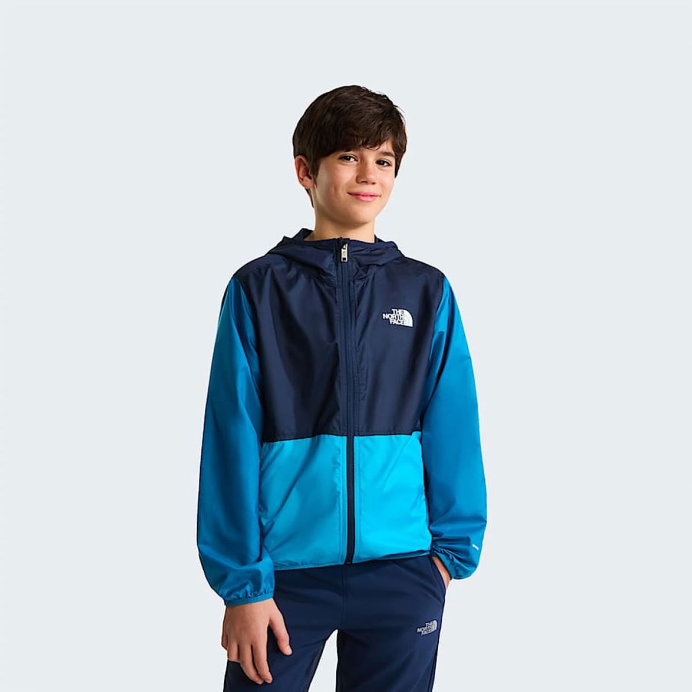 The North Face Giacca a vento Cyclone Meridian Blue/Dusk Blue/Summit Navy da Ragazzo