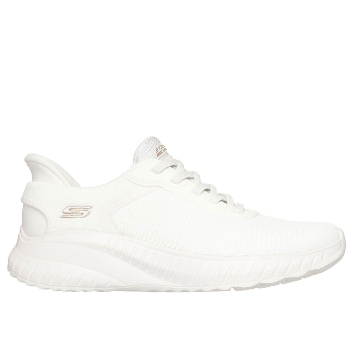 Skechers Slip-Ins: Bobs Sport Squad Chaos Off White Damen