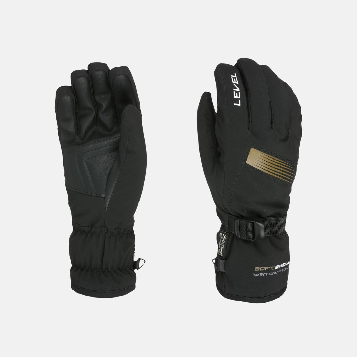 Level Guanti Sci Hero PK Black da Uomo