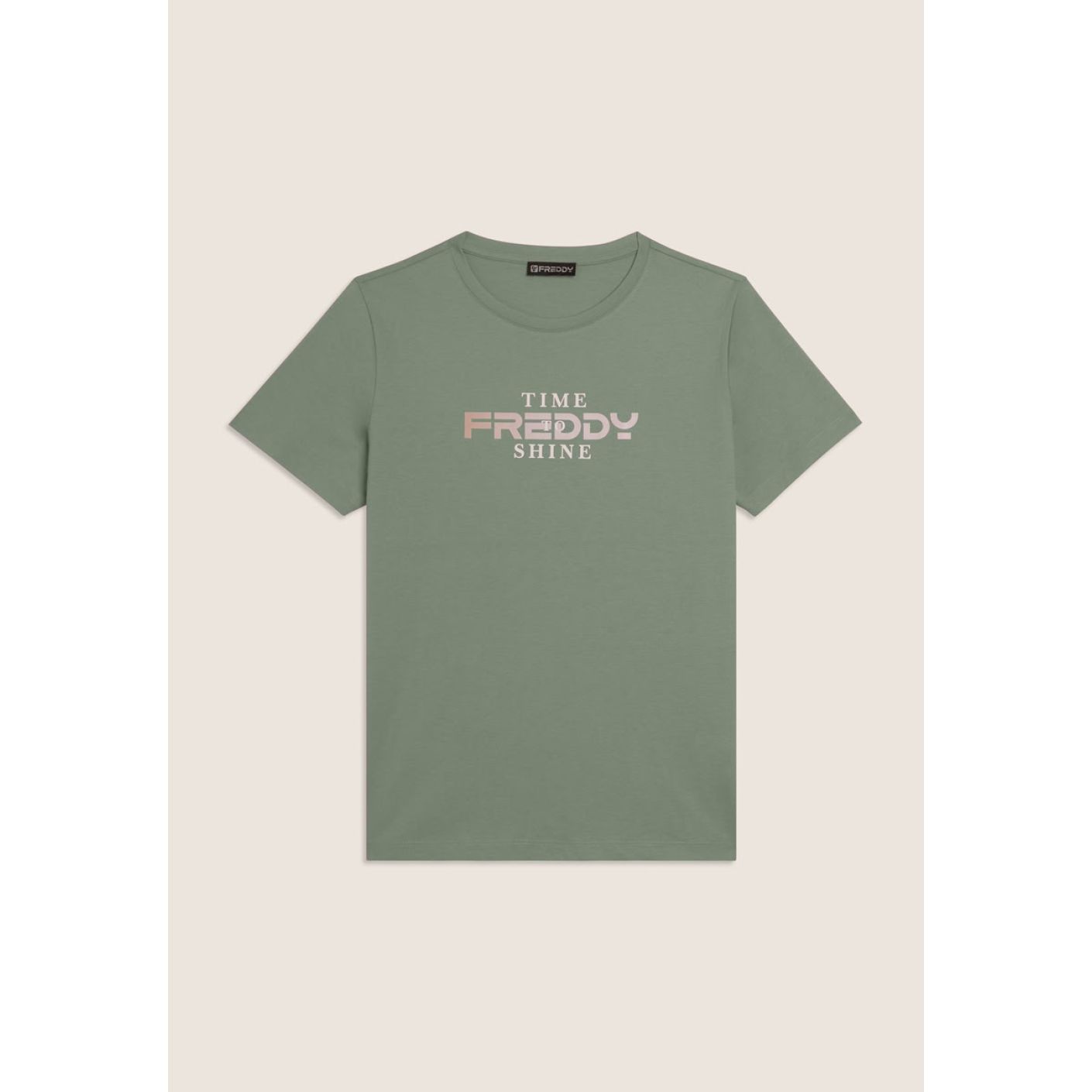 Freddy Comfort Fit T-Shirt with slogan 
