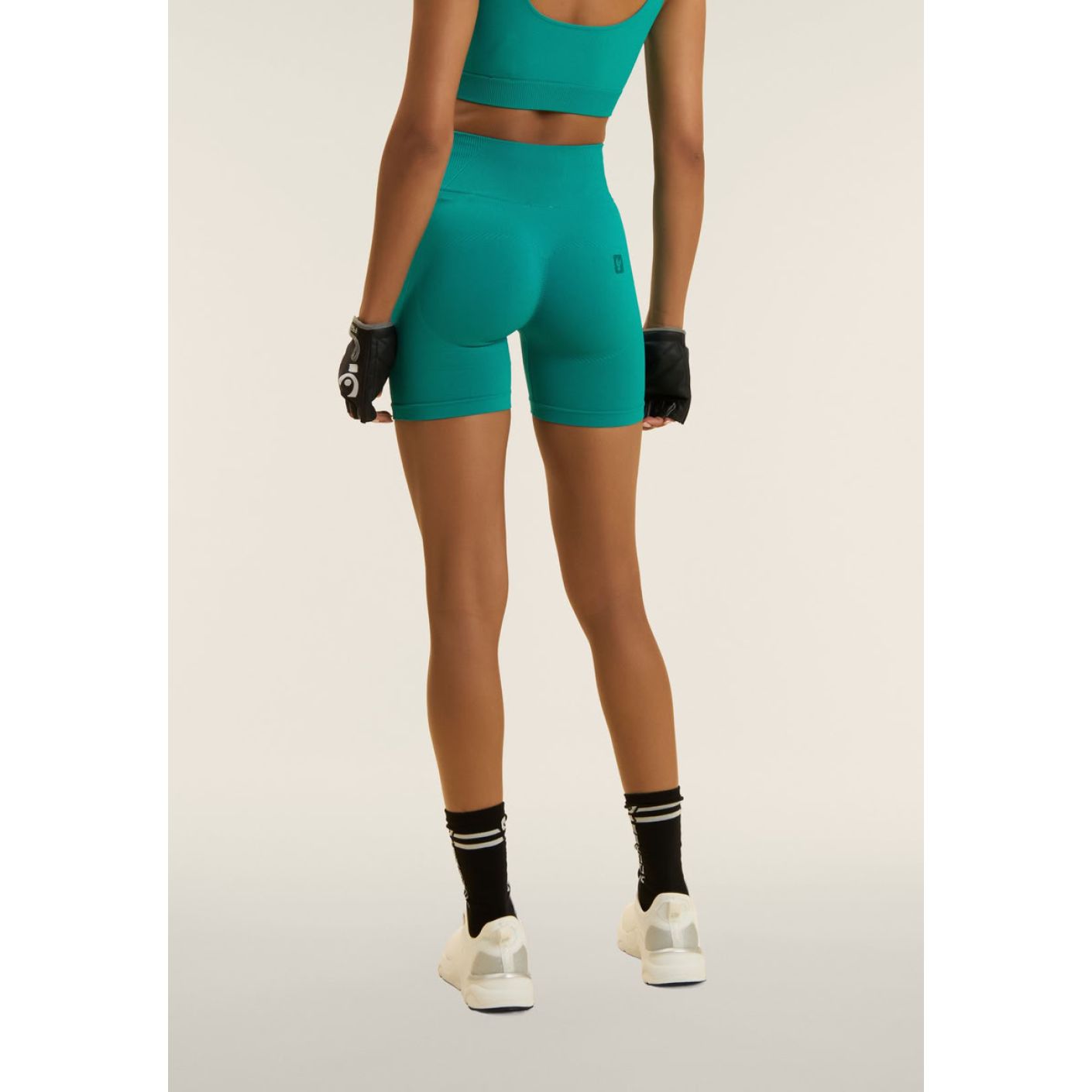 Freddy Short Seamless a vita alta Teal Blue da Donna