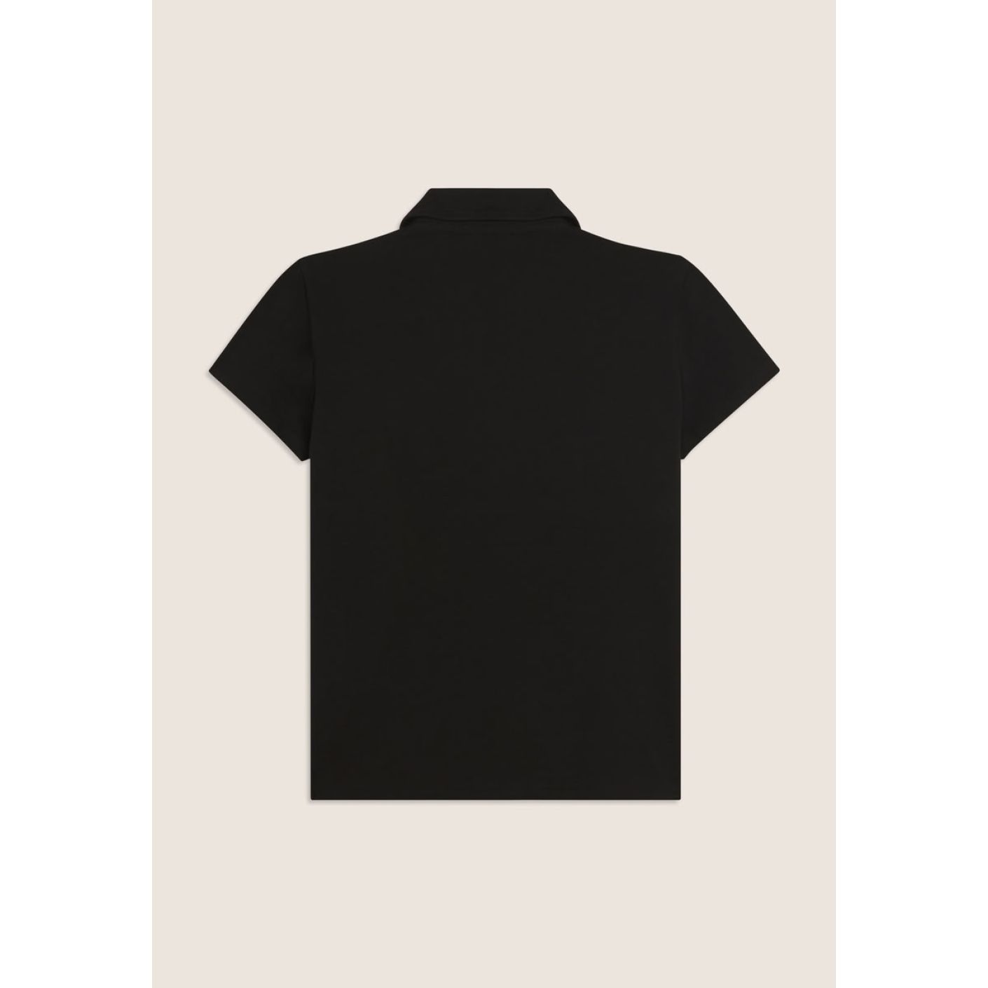 Freddy Kurzarm-T-Shirt mit V-Ausschnitt Schwarz für Damen