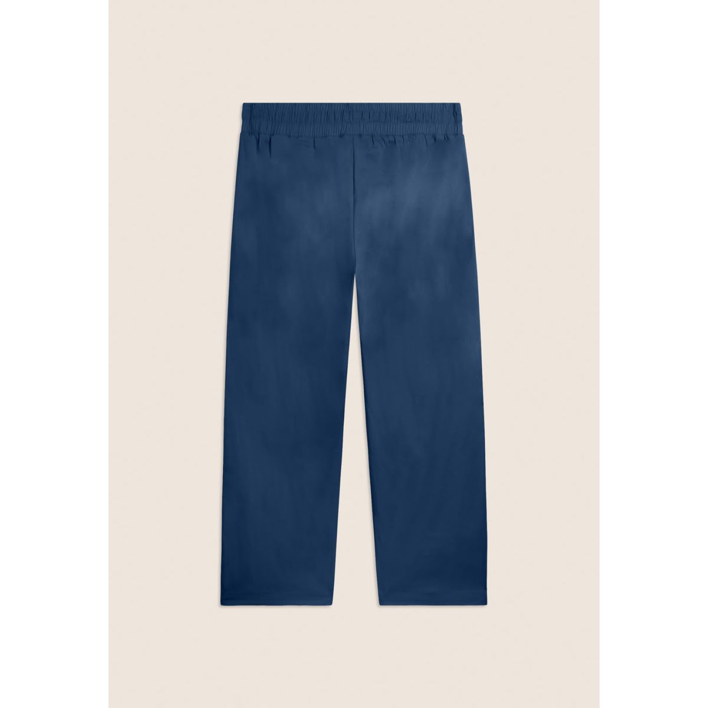 Freddy Cropped Pants in Stretch Poplin Dark Denim for Women