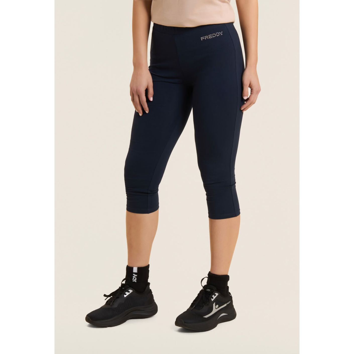 Freddy Leggings Corsaro in Jersey pesante Dark Sapphire da Donna