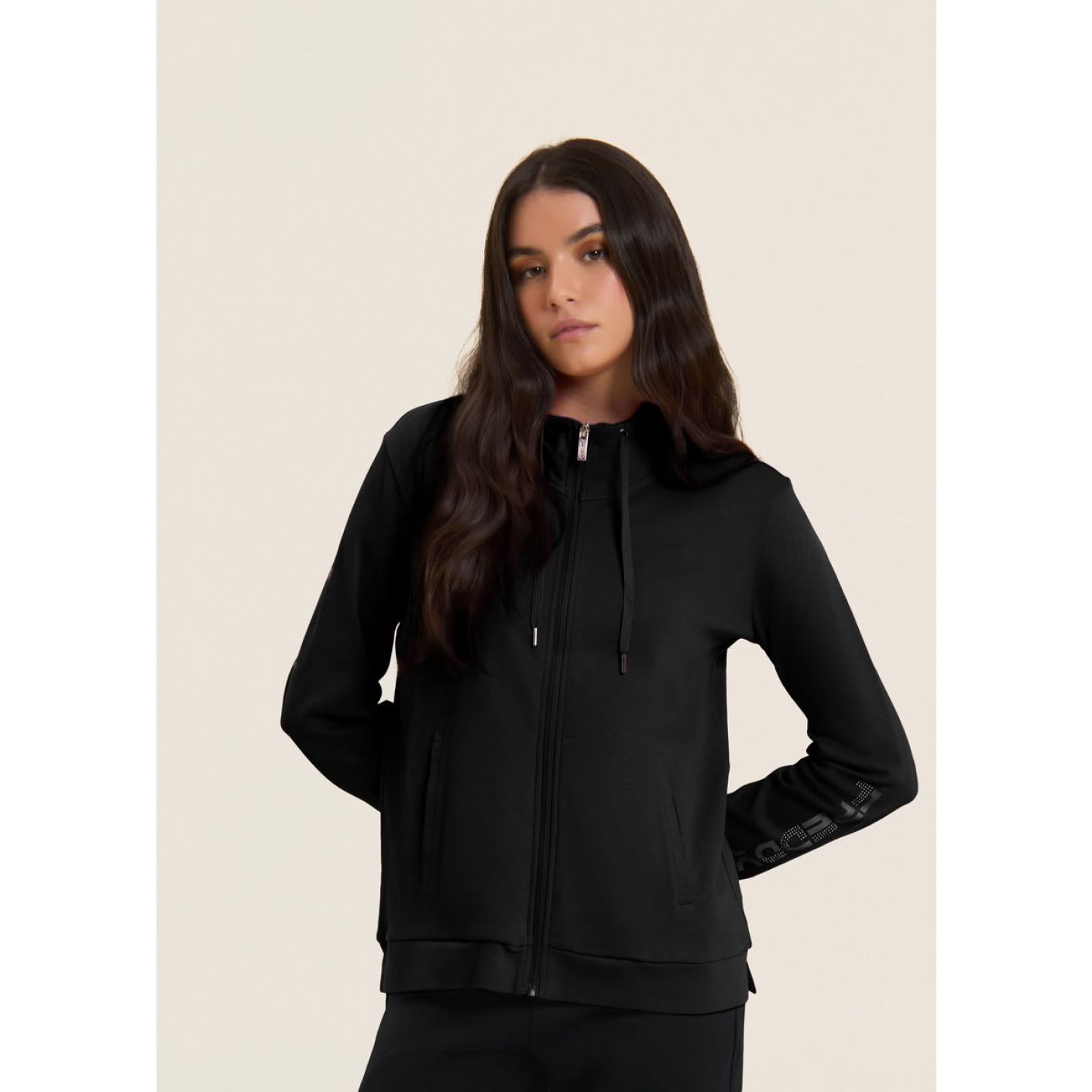 Freddy Tuta Full zip collo alto Nera da Donna