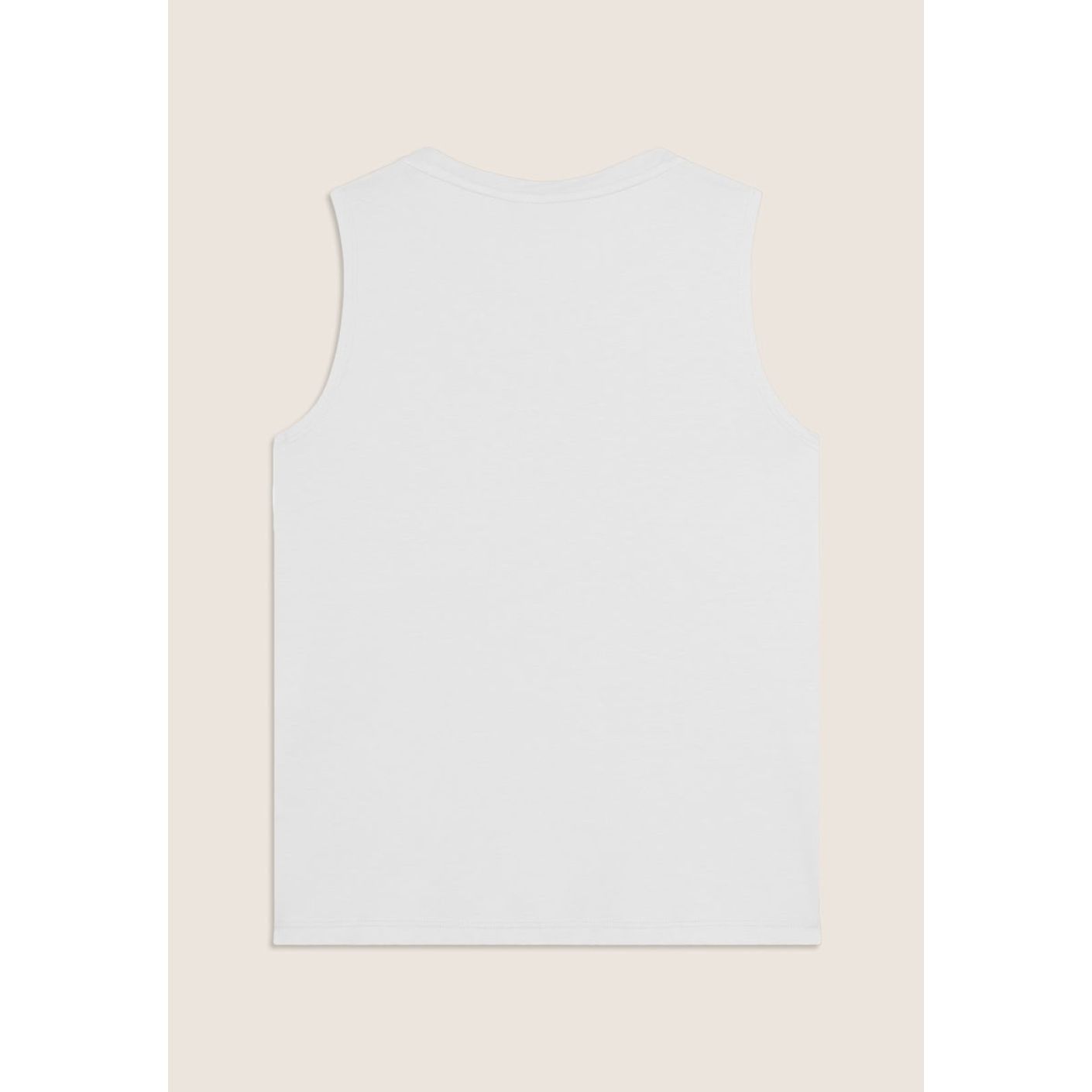 Freddy Tanktop mit animalischem Muster Weiß für Damen