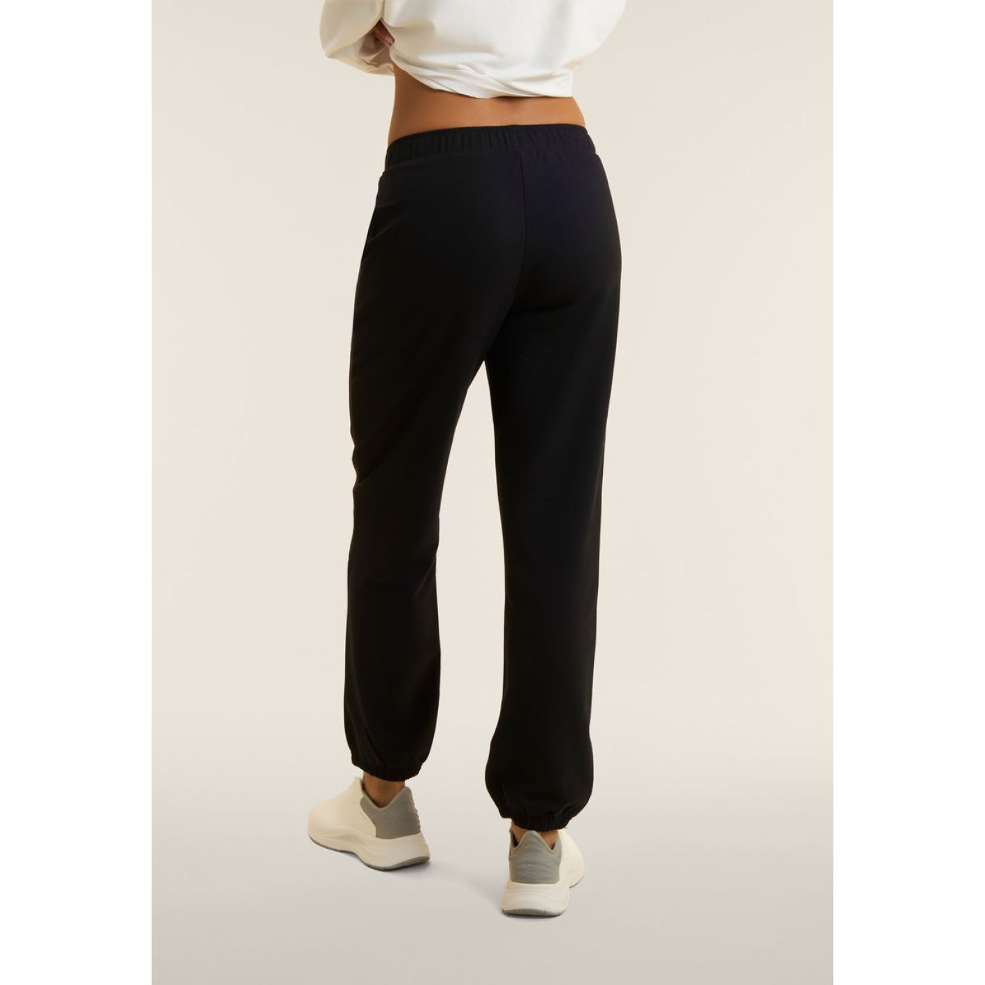 Freddy Pantaloni regular con coulisse Neri da Donna