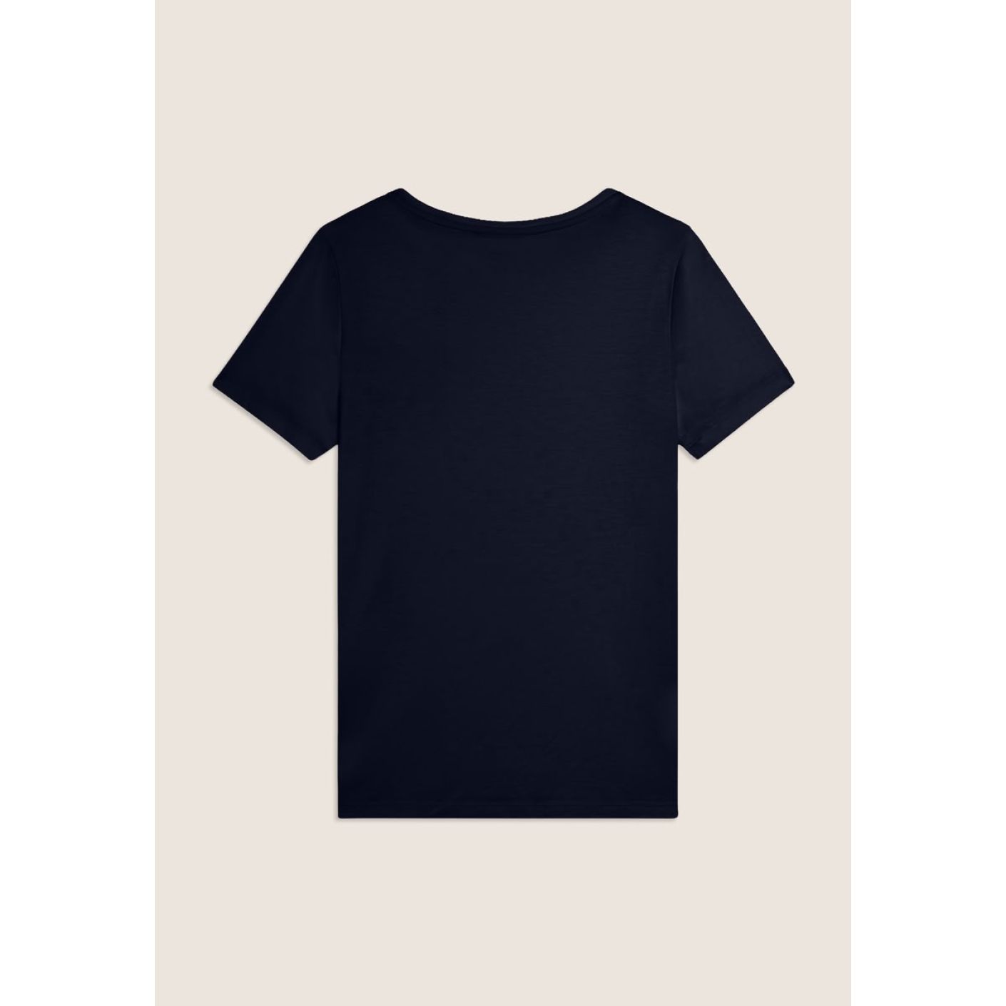 Freddy T-Shirt with Rhinestones Pocket Shape Dark Sapphire for Women