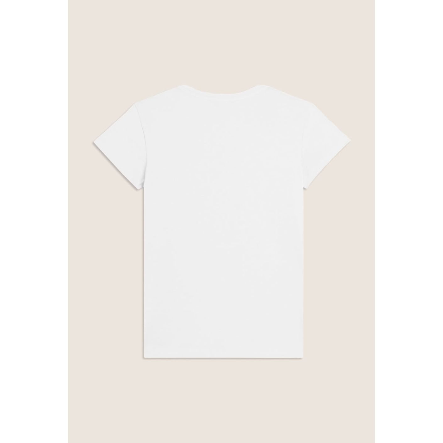 Freddy T-Shirt with logo and elastic inserts White for Women