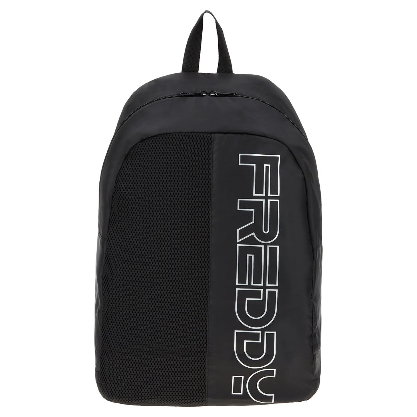 Freddy Nylon backpack with large logo Black