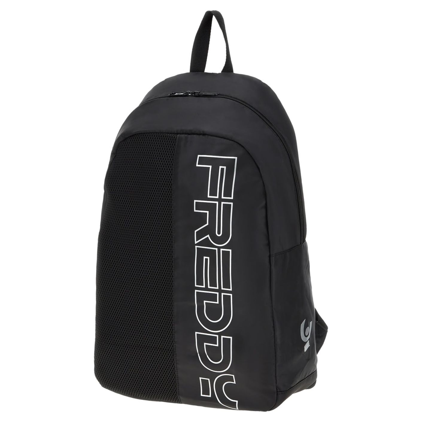 Freddy Nylon backpack with large logo Black