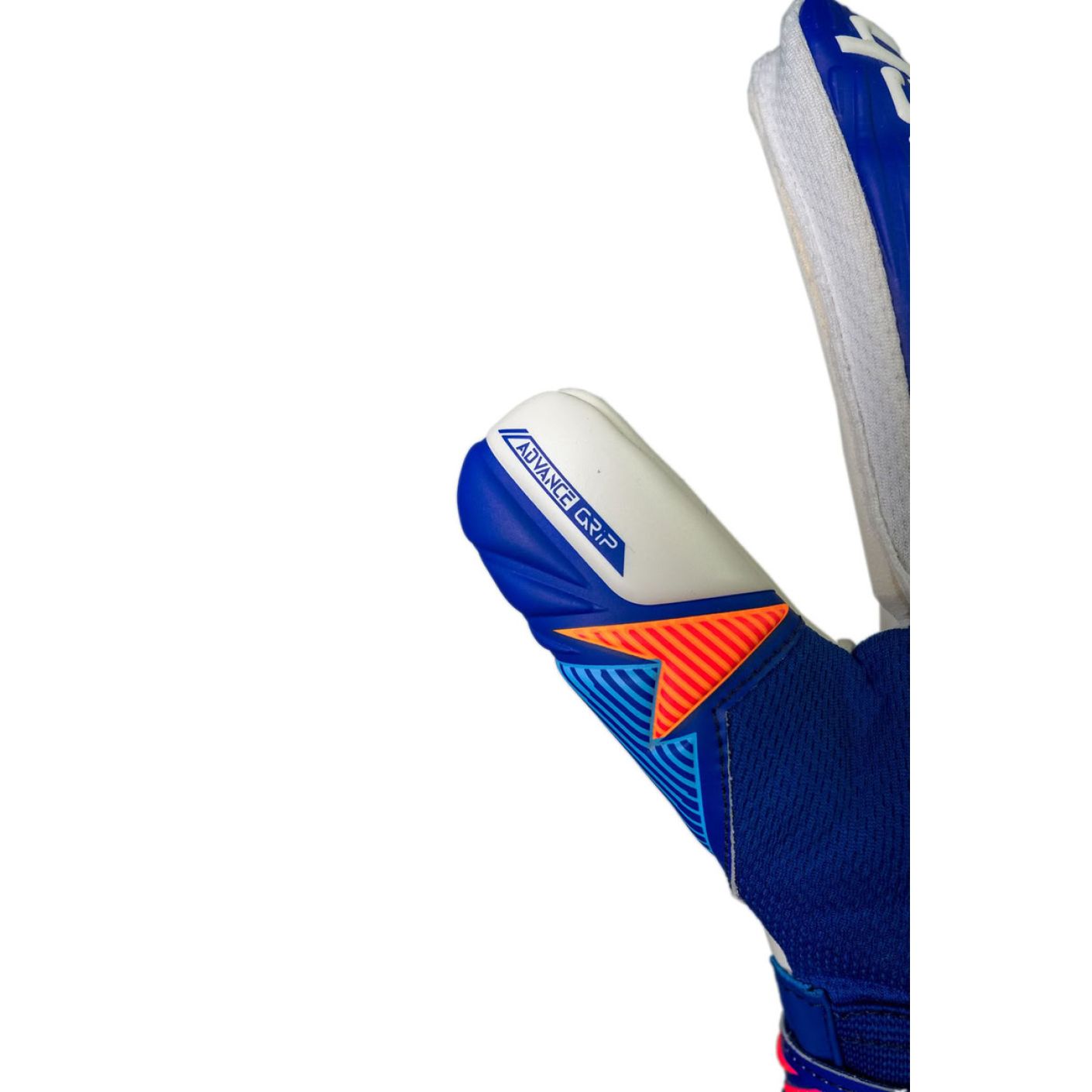 Reusch Guanti Attrakt Advance Sharp Blue/White/Shock Orange
