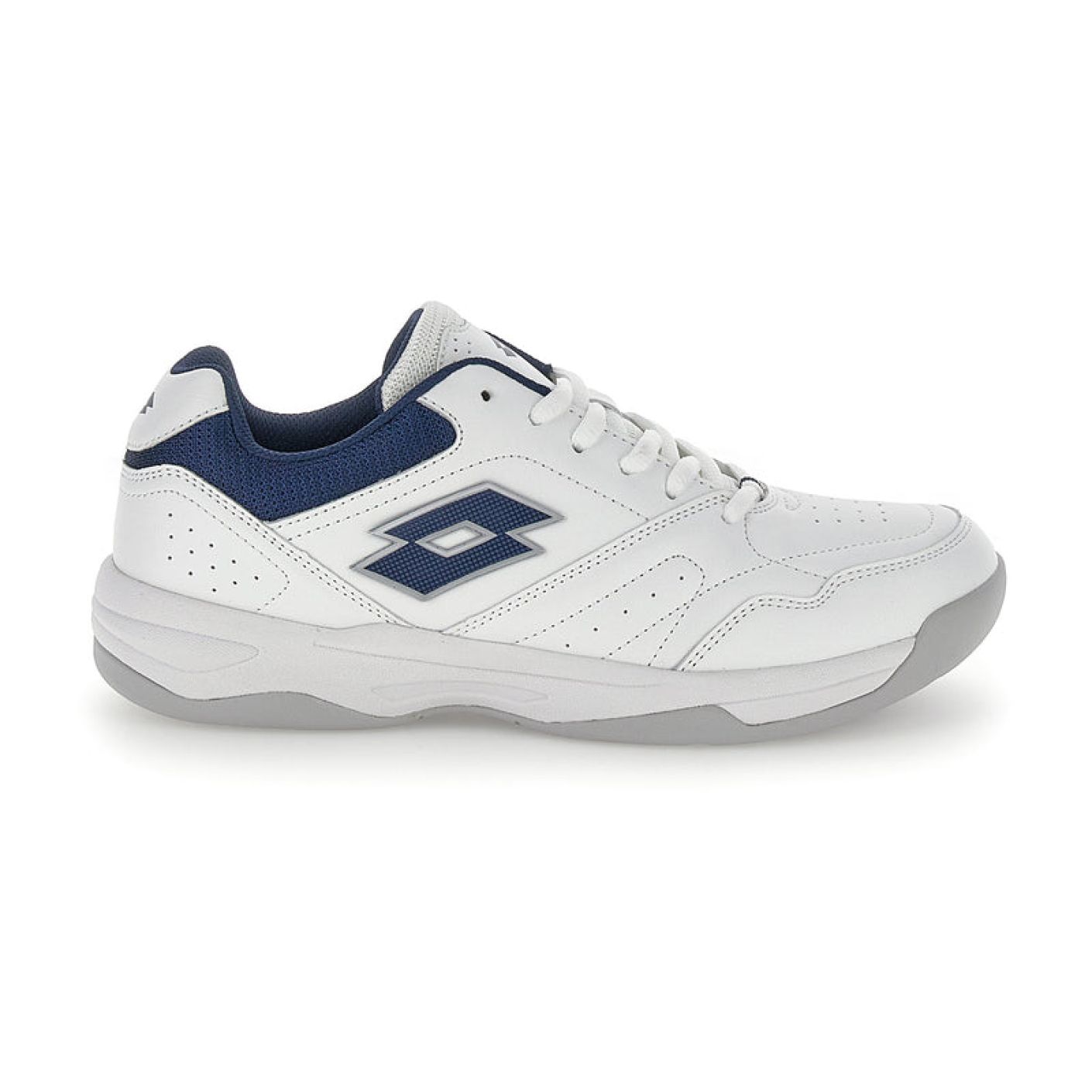 Lotto Court Logo AMF XX White/Dress Blue for Men