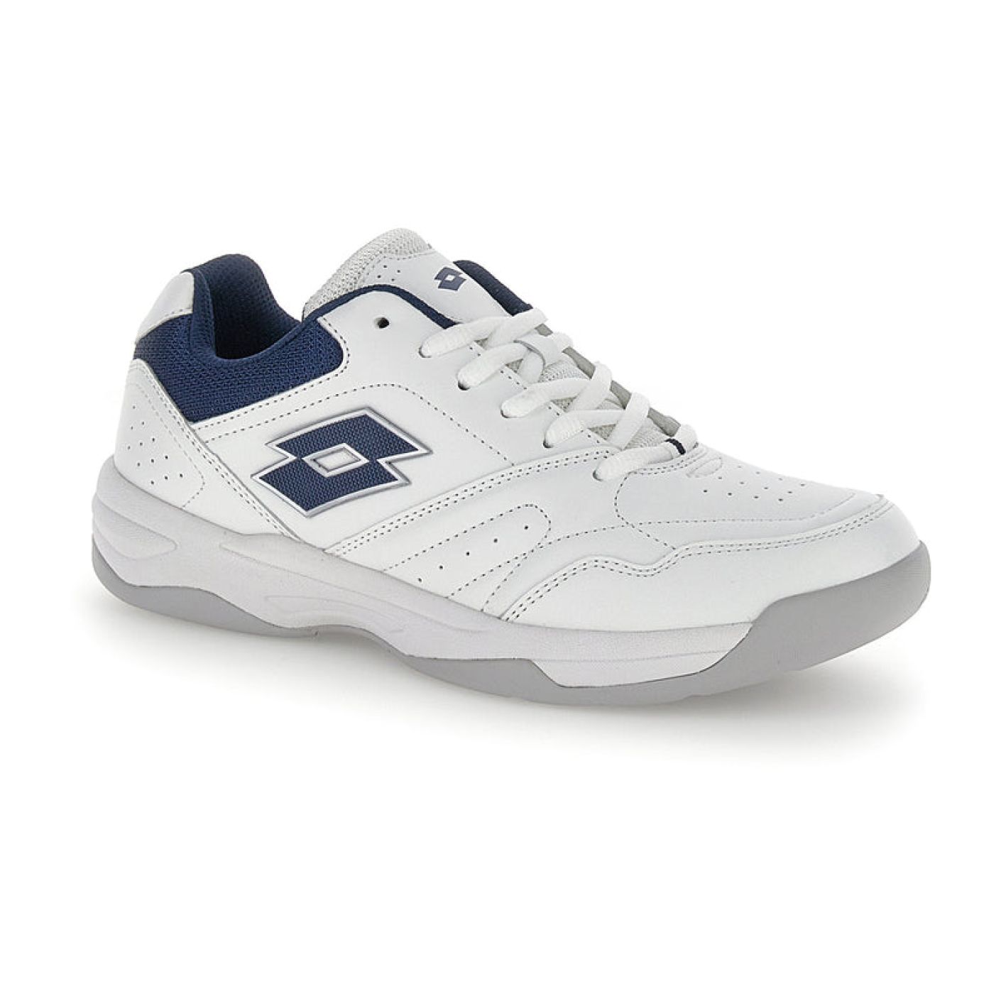 Lotto Court Logo AMF XX White/Dress Blue for Men