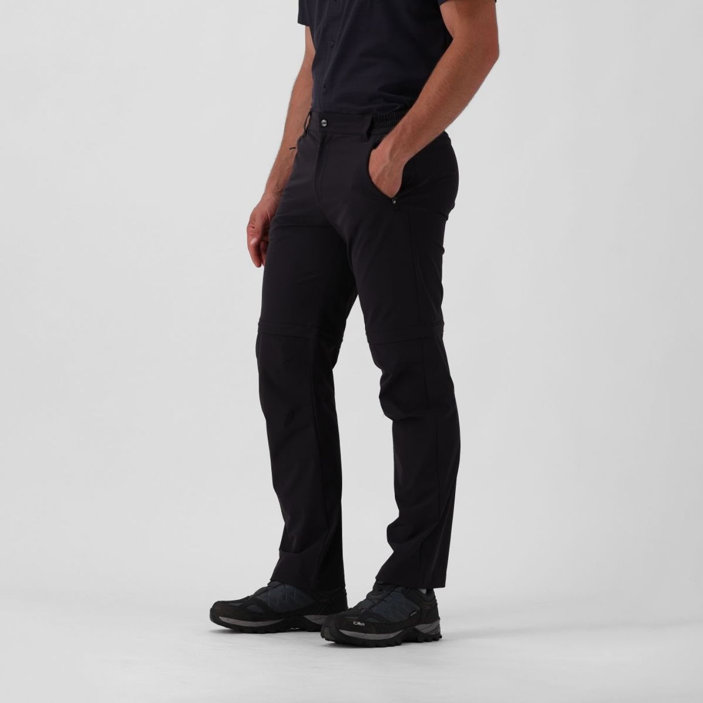 CMP Men's Zip Off Pants Anthracite