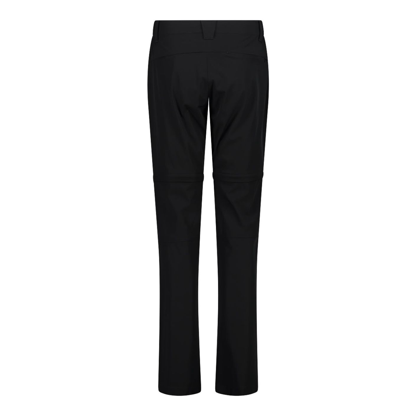 CMP Zip Off Cargo Pants with Pockets Black for Women