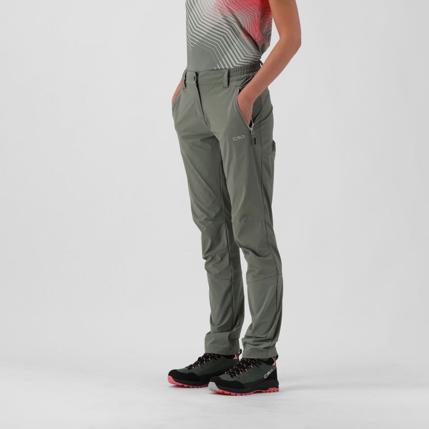 CMP Reinforced Knee Avocado Pants for Women