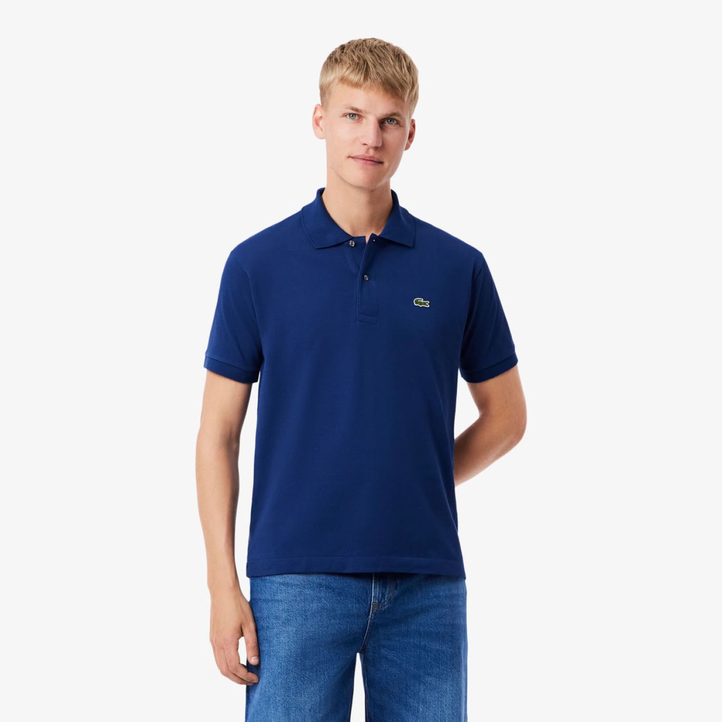 Lacoste Polo 1212 Blu Navy-F9F da Uomo