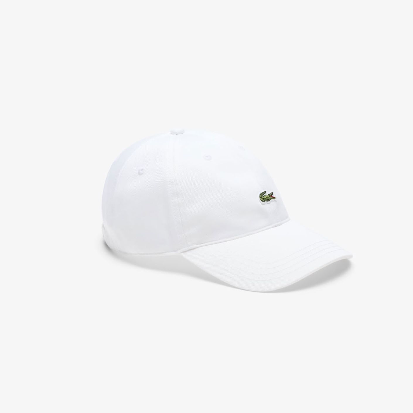 Lacoste Cappellino Cotton Twill White