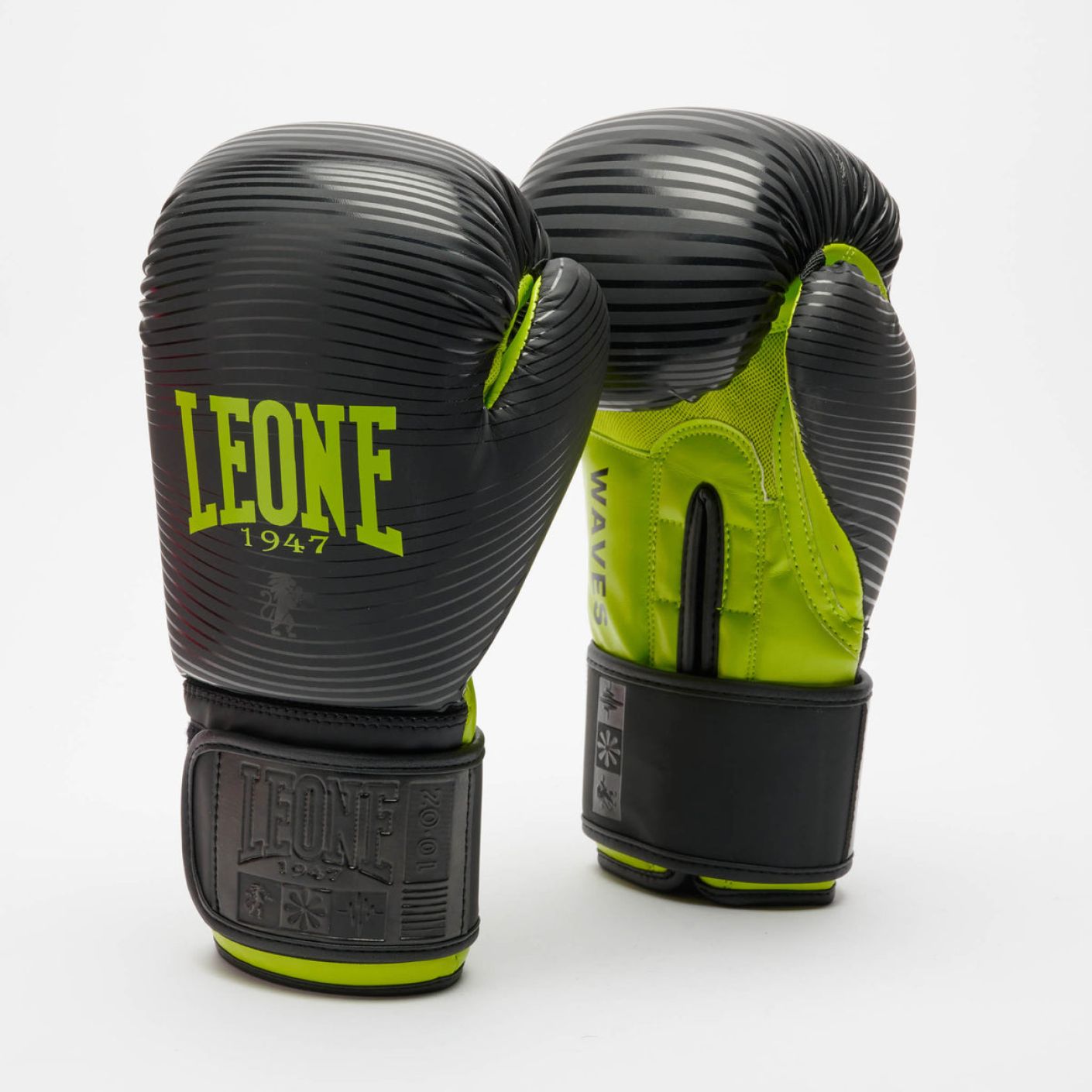 Leone Guanti Boxe Waves Neri