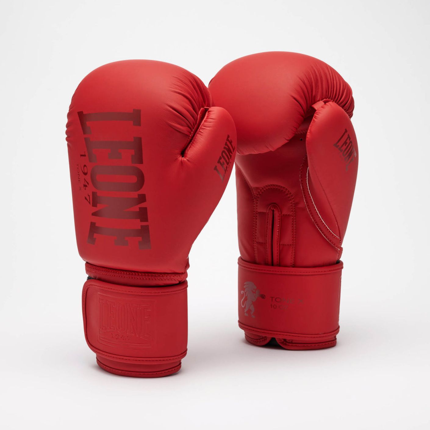 Leone Boxing Gloves Tone X Red