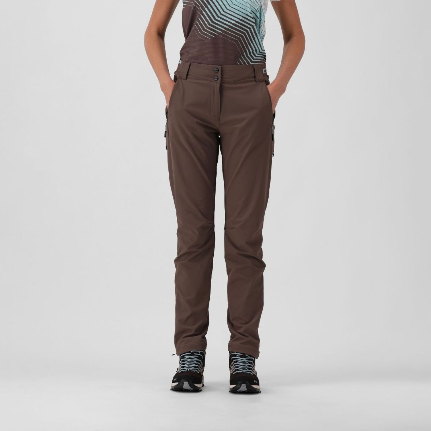 CMP Pantalone Unlimitech Trekking Toffee da Donna