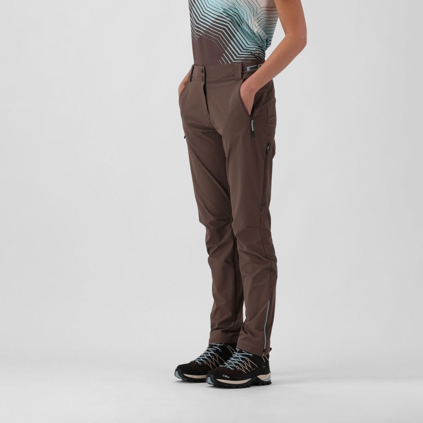 CMP Pantalone Unlimitech Trekking Toffee da Donna