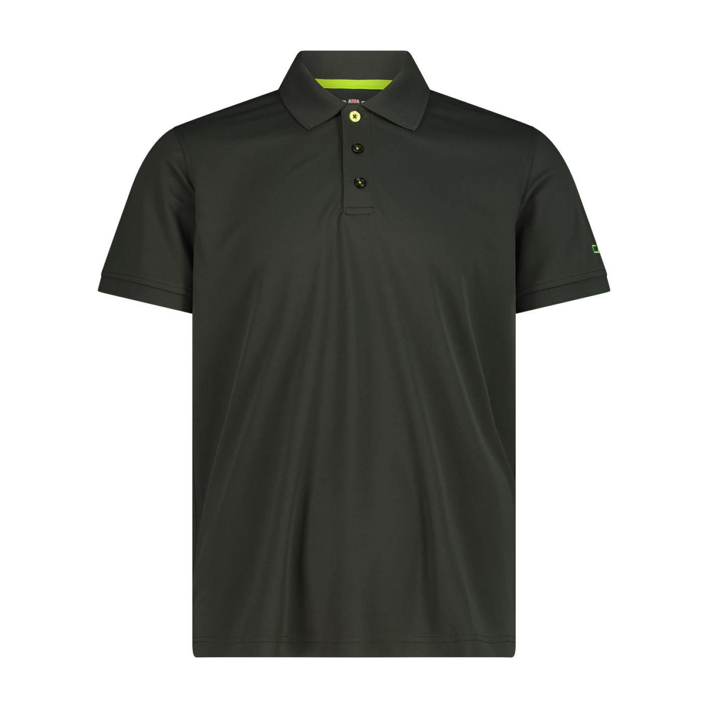 CMP Polo Tecnica tinta unita Pine da Uomo