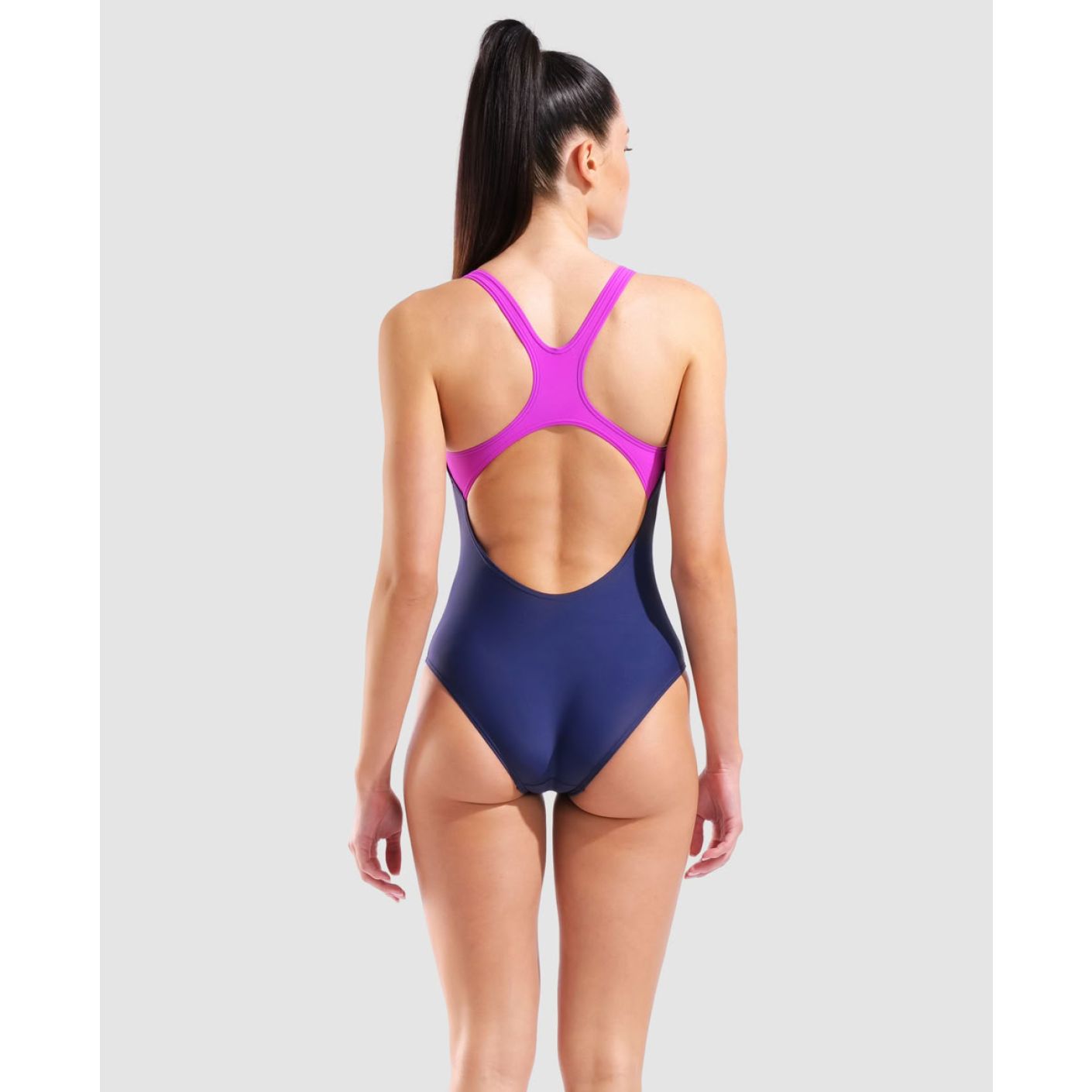 Arena Costume Kikko Navy/Very Fuxia da Donna