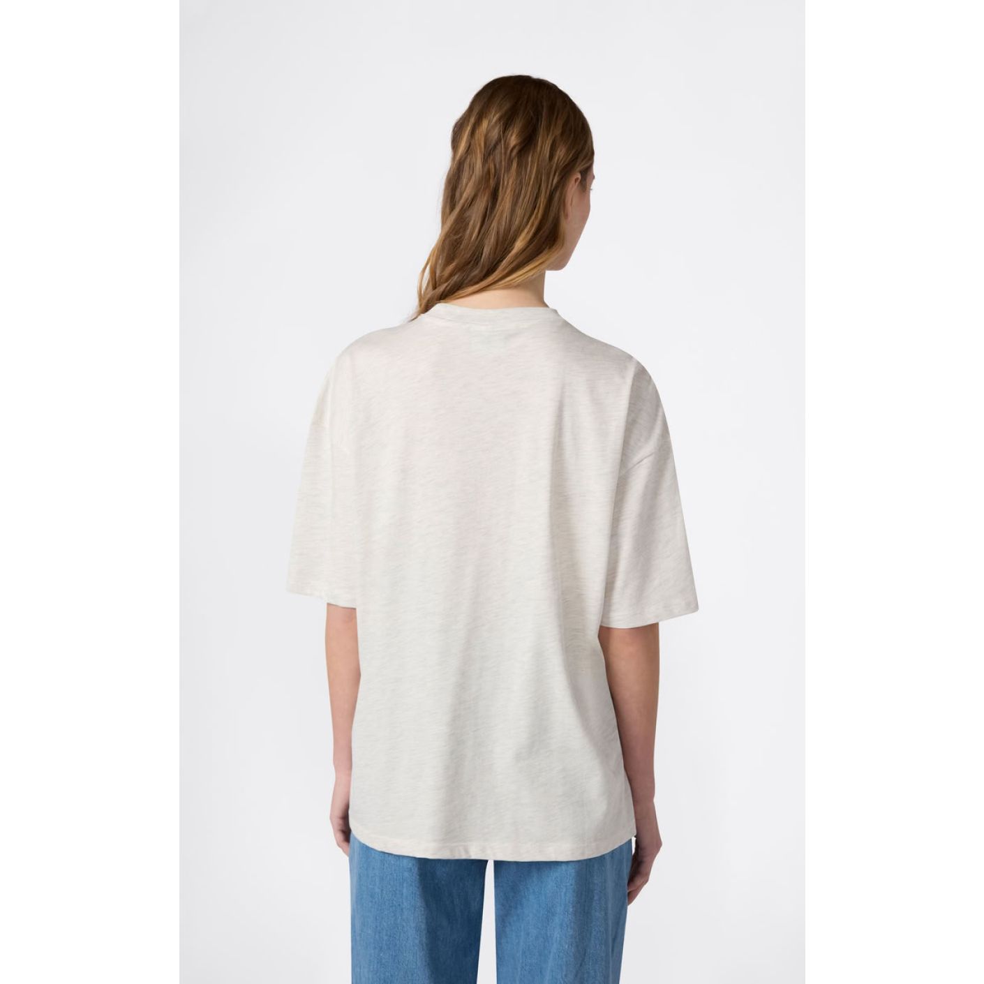 Champion T-Shirt Oversized Crema da Donna