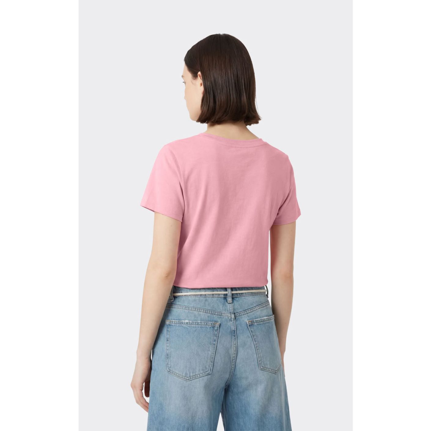 Champion T-Shirt con scollo a V Icons Rosa da Donna