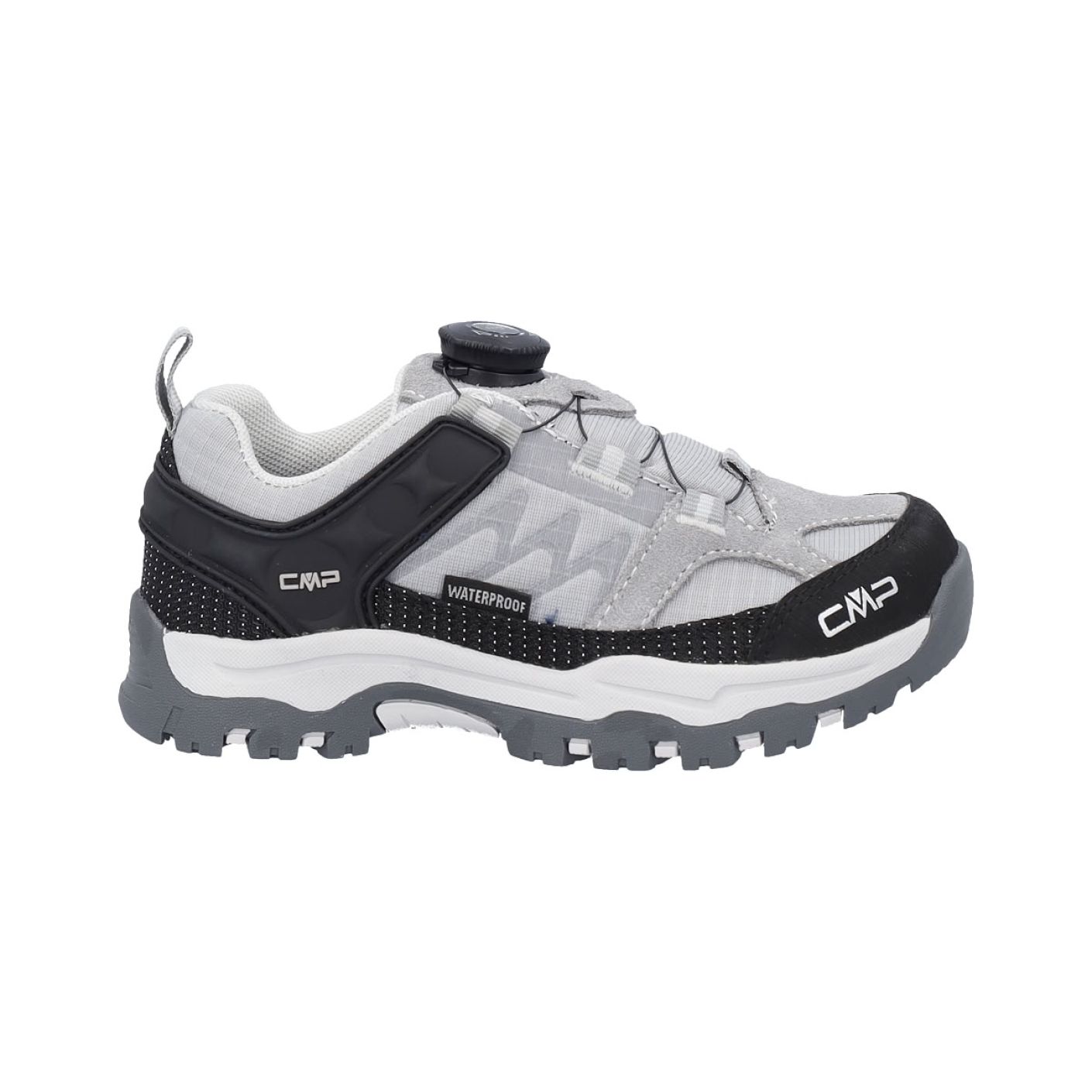CMP Kiruna Fitgo Low Waterproof Perla/Ghiaccio da Ragazzi