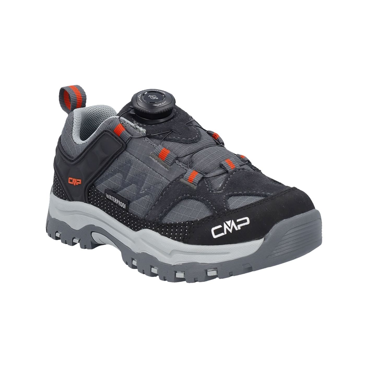 CMP Kiruna Fitgo Waterproof Junior Grey/Orange