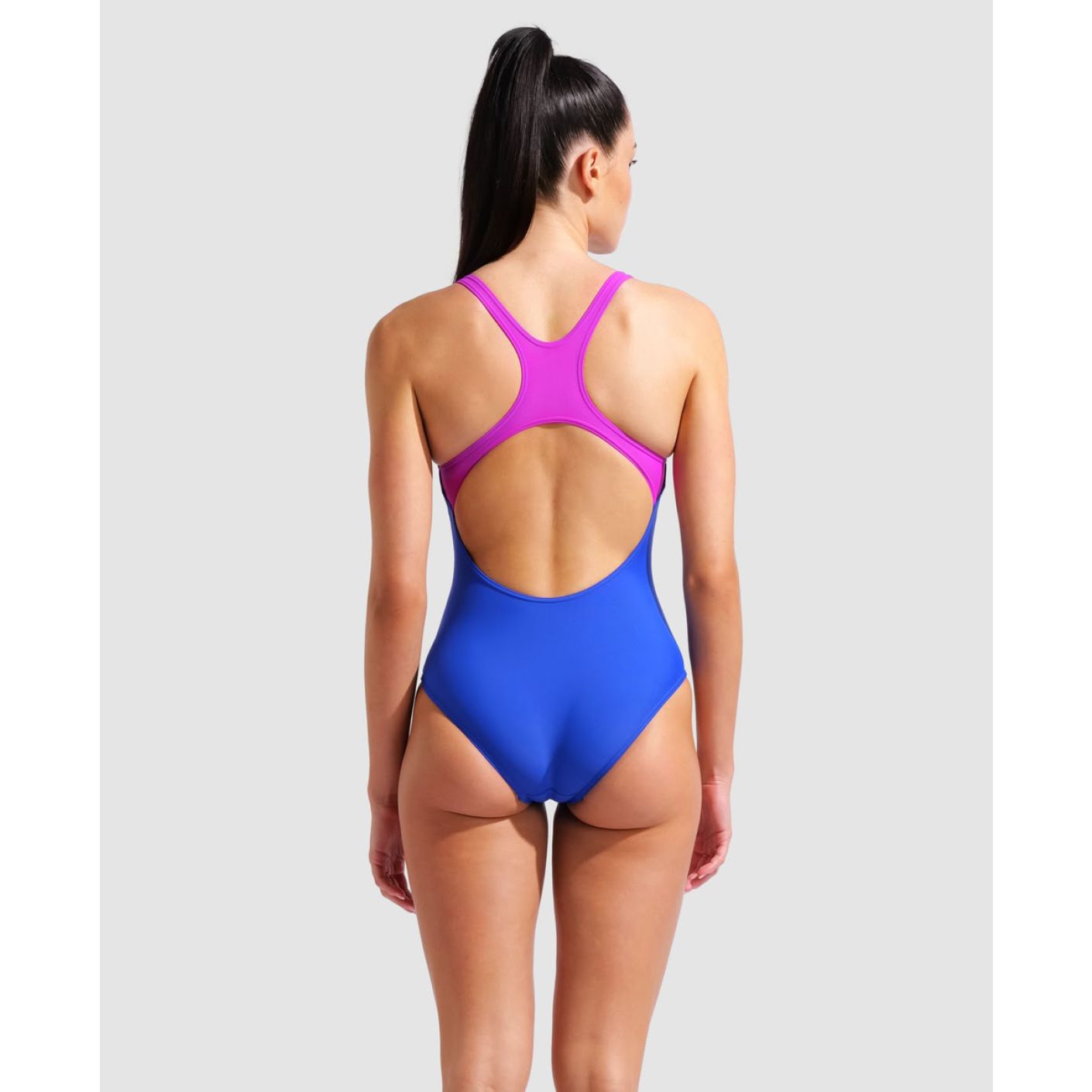 Arena Costume Lily Neon Blue/Very Fuxia da Donna