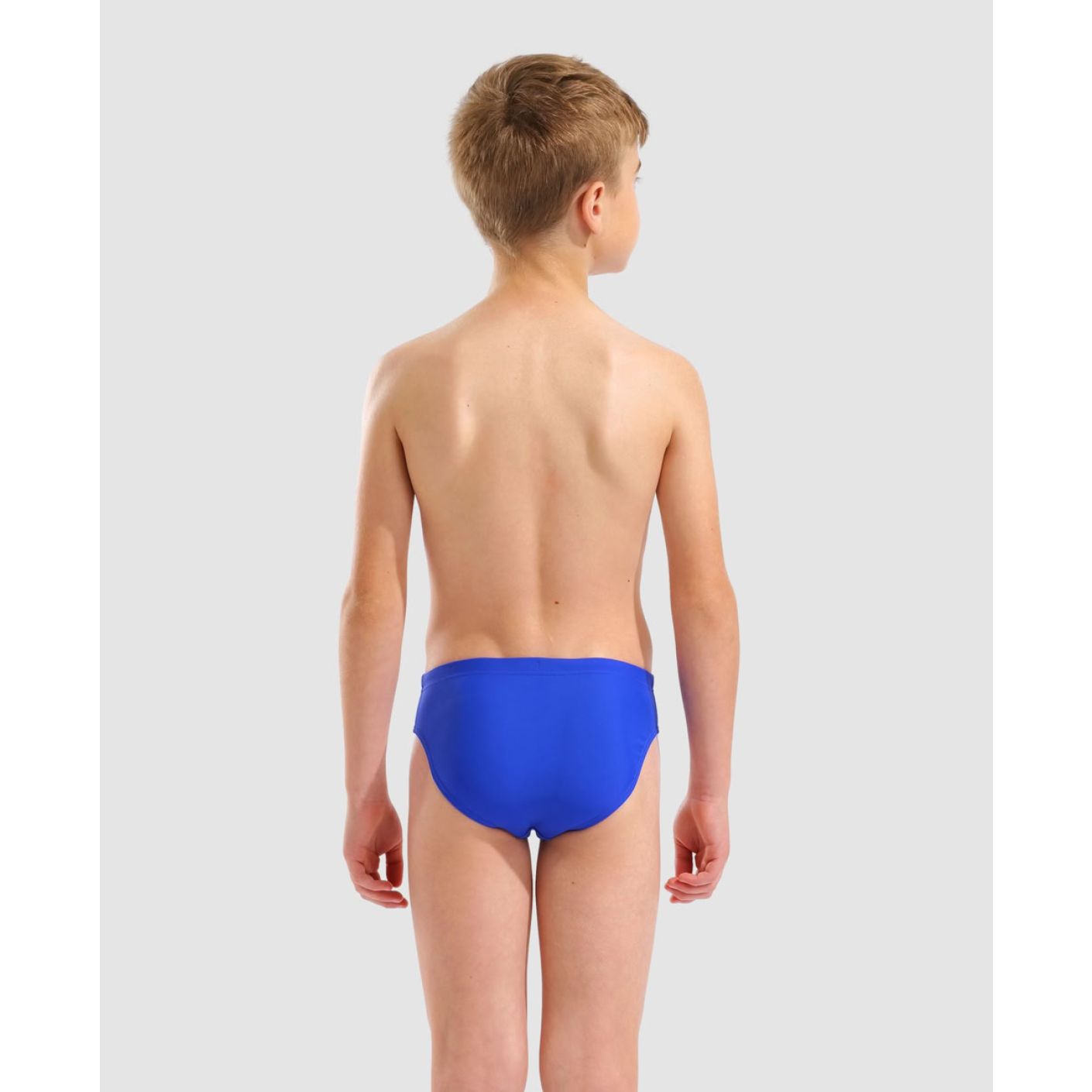 Arena Slip da Nuoto Kikko Neon Blue/Team Orange da Bambino