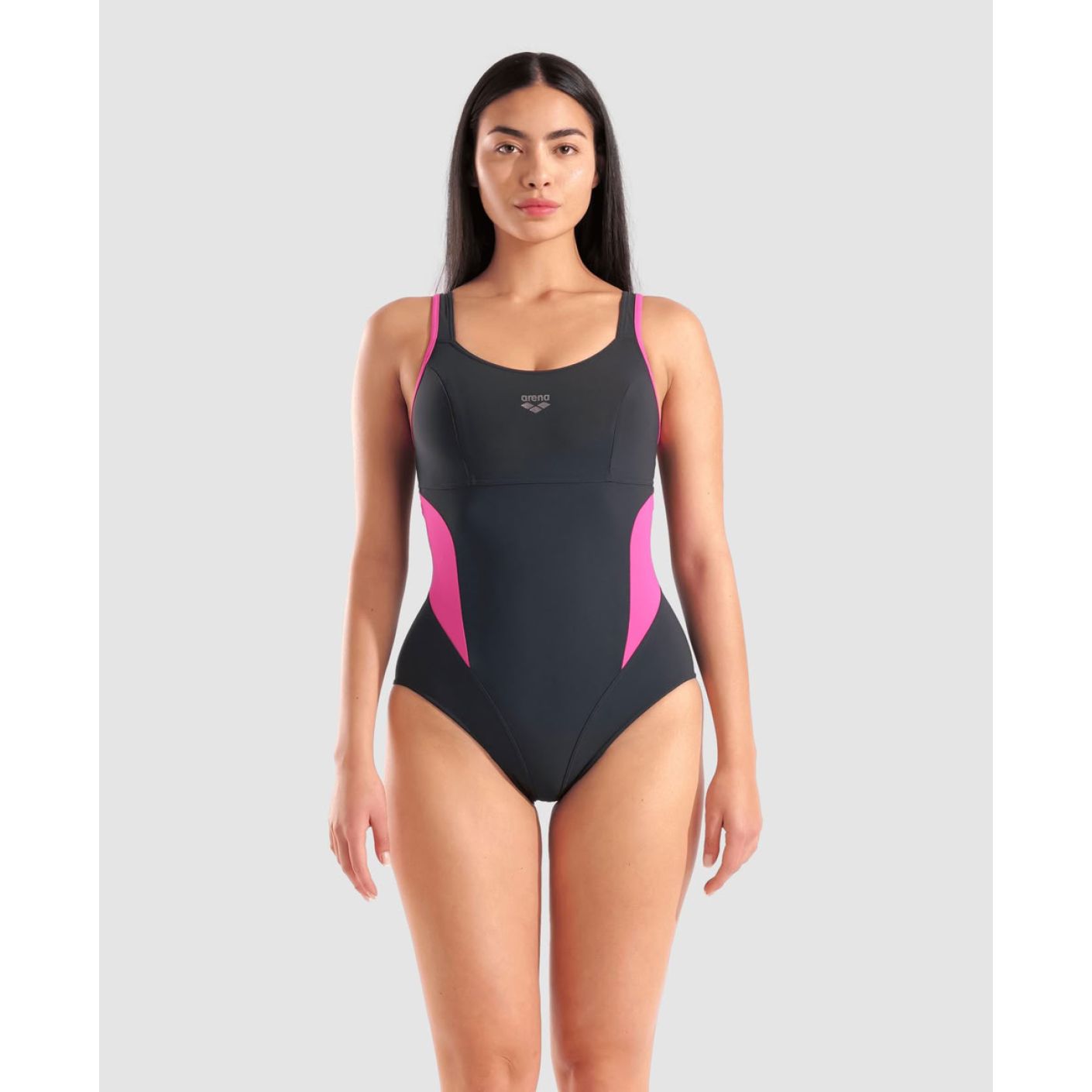 Arena Costume intero Makimurax Night Grey/Fairy Rose da Donna